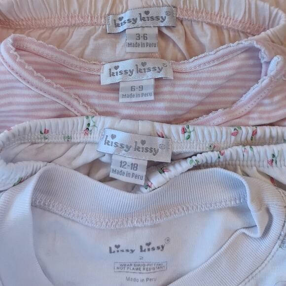 Kissy Kissy Separate Lot Baby Girl Paris Shirt Bloomers Pajamas - Picture 6 of 6